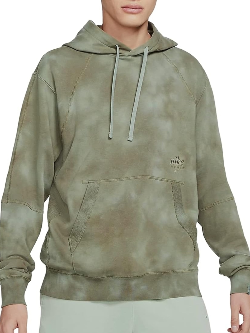 Nike Men's Tie-Dye French Terry Pullover Hoodie